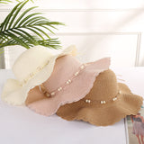Women Floppy Foldable Ladies Straw Beach Sun Hat