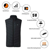 Unisex Heated Vest USB Electric Winter Body Warmer Jacket