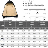 Unisex Winter Coat Warm Long Sleeve Zipper Fleece Hooded