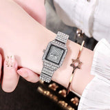 Women Wristwatches Crystal Bling Diamond Bracelet Watch
