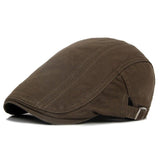 Adjustable Newsboy Cotton Hats Warm Flat Beret Ivy Cap