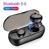 Wireless Bluetooth 5.0 Earbuds Stereo TWS Bluetooth Touch Control Headphones