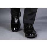Pointed Toe Leather Shoes Business Wedding - Toplen