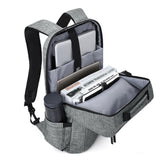 Unisex 15.6 Laptop Backpack Convertible Briefcase 2-in-1 Business Travel Luggage Carrier - Toplen