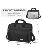 Waterproof Laptop Bag Padded Business Work Briefcase Messenger Shoulder Bag