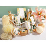 15 Piece Vanilla Fashion Bath Set Tote Gift Set Perfect  Birthday Present