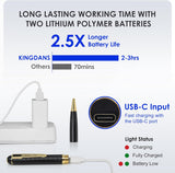 Mini Camera Pen 64GB 1080P, Audio Video Recording, 600mAh Battery, Security Camera for Safety Black