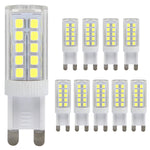 10x G9 LED Bulbs Cool White 5W Lights 230V Capsule Replace Halogen Lamps