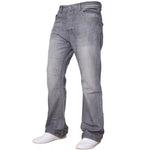 Mens Straight Leg Bootcut Wide Leg Jeans