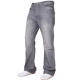 Mens Straight Leg Bootcut Wide Leg Jeans