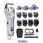 Limural Hair Clippers Trimmer Mens Cordless Shaver Cutting Machine