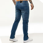 Mens Straight Leg Stretch Denim Regular Fit Jeans