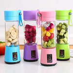 Portable 380ML Mixer Rechargeable USB Juicer Fruit Blender