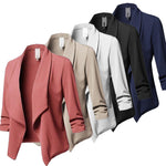 Ladies Formal Work Blazer Open Front Outwear Coat