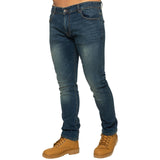 Mens Slim Fit Stretch Denim Jeans