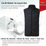 Unisex Heated Vest USB Electric Winter Body Warmer Jacket