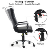 Executive Office Back Leather Computer Desk Chair