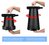 Portable Folding Adjustable Stool Indoor Outdoor