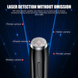 GPS RF Signal Detector Pen Anti-Spy Hidden Camera GSM Audio Bug Finder Rechargeable