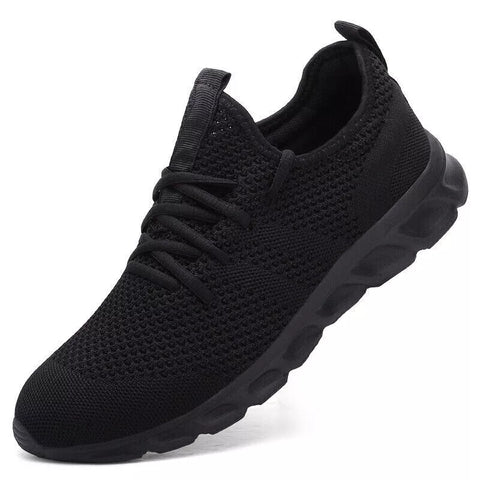 Men's Running Sports Fitness Gym Comfy Lace up Trainers Shoes Unisex