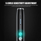 GPS RF Signal Detector Pen Anti-Spy Hidden Camera GSM Audio Bug Finder Rechargeable