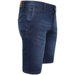 Mens Denim Shorts Stretch Slim Fit Regular Summer Short Jeans