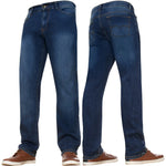 Mens Straight Leg Stretch Regular fit Jeans