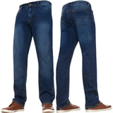 Mens Straight Leg Stretch Regular fit Jeans