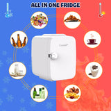 Mini Fridge Table Top Electric Cooler Warmer Portable 4/10/15L