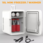 Mini Fridge Table Top Electric Cooler Warmer Portable 4/10/15L