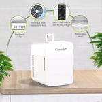 Mini Fridge Table Top Electric Cooler Warmer Portable 4/10/15L