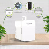 Mini Fridge Table Top Electric Cooler Warmer Portable 4/10/15L