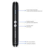 GPS RF Signal Detector Pen Anti-Spy Hidden Camera GSM Audio Bug Finder Rechargeable