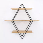 3 Tier Floating Wall Shelves Storage