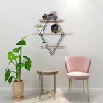 3 Tier Floating Wall Shelves Storage