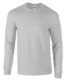 Mens Long Sleeve T Shirt Ultra Classic Fit Plain Cotton Crew Top