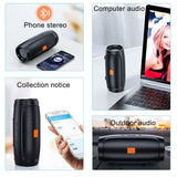 Portable Wireless Bluetooth Speaker 40W Stereo Bass Loud USB AUX FM Waterproof