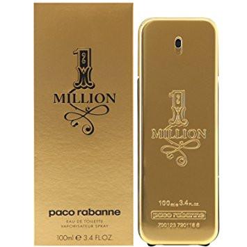 Paco Rabanne Mens 1 Million Eau De Toilette 100ml - Toplen