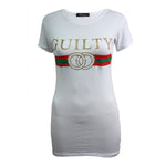 Women's Guilty Casual Top T- Shirt - Toplen
