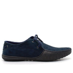 Mens Casual Suede Leather Lace Up Smart Trainers Loafers Shoes - Toplen