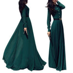 Women Long Maxi Dress Party Cocktail Evening Dress Beach Sundress - Toplen