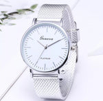 Ladies Fashion Gold Silver Black White Wrist Watches