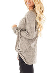 Womens Autumn Long Sleeve Casual Loose Tops - Toplen