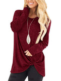 Womens Long Sleeve Casual Loose Tops - Toplen