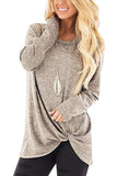 Womens Long Sleeve Casual Loose Tops - Toplen