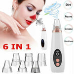 6 in1 Electric Blackhead Remover Facial Skin Pore Vacuum Cleanser