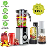 Multi Blender 7 IN 1 Food Processor Smoothie Milkshake Juice Maker 220V