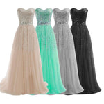 Long Formal Evening Prom Party Dress Bridesmaid Ball Gown Cocktail Dresses - Toplen