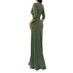 Long Sleeve Maxi Dress Evening Party Cocktail Prom Formal Long Dress - Toplen
