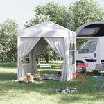 Gazebo Outsunny Pop Up Canopy size (2 x 2m) White